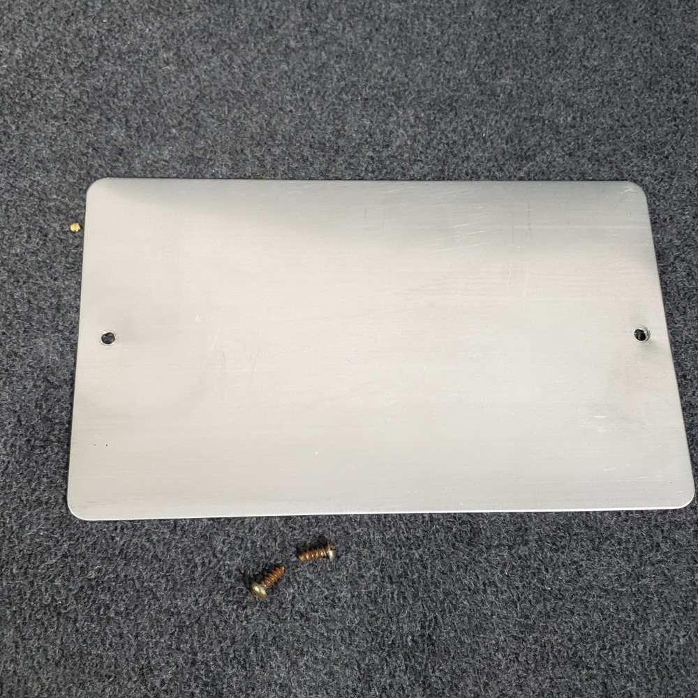 Westinghouse Roaster Oven Access Panel Cover Stainless Steel and Screws R0-91